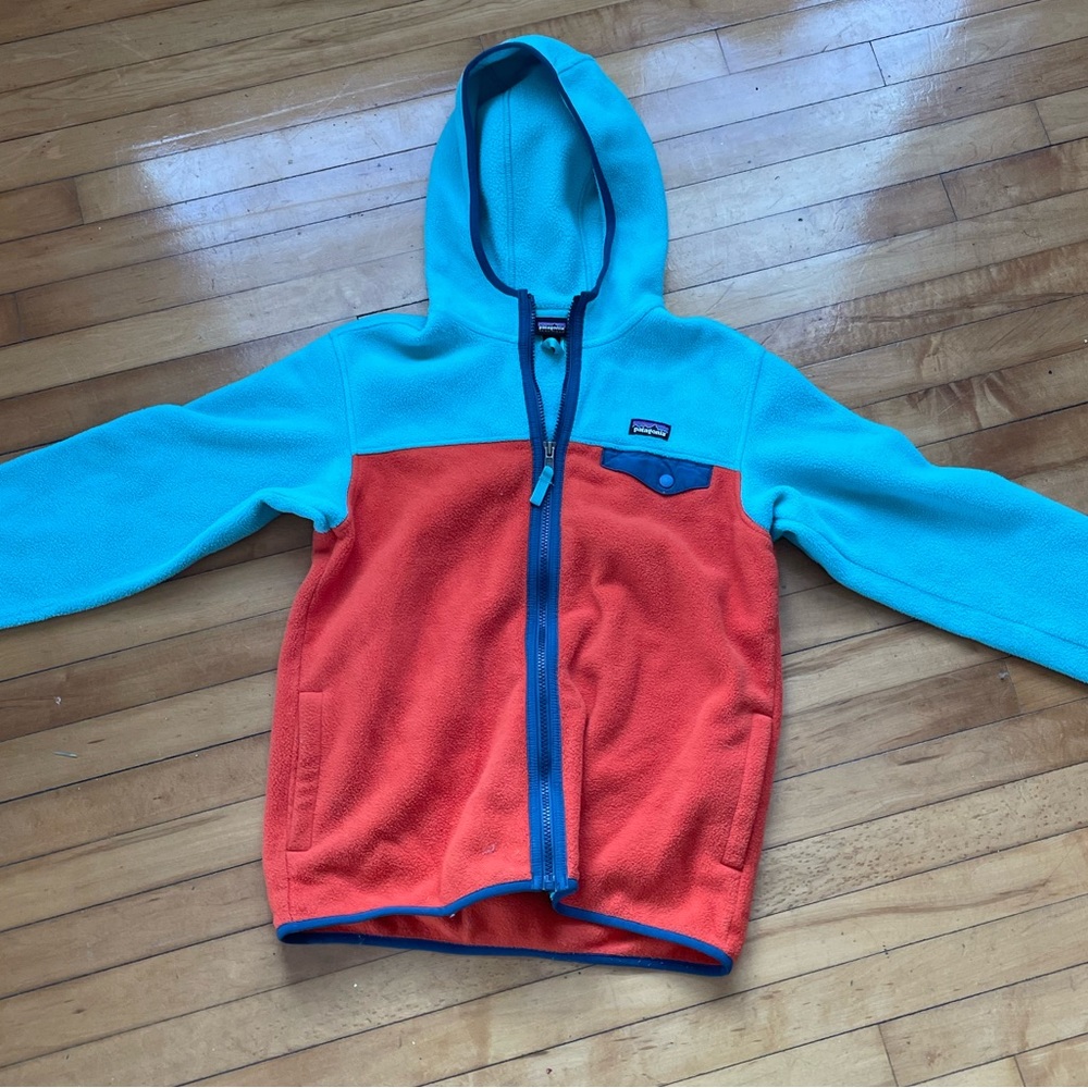 Patagonia XL Kid Fleece Zip Up Hoodie